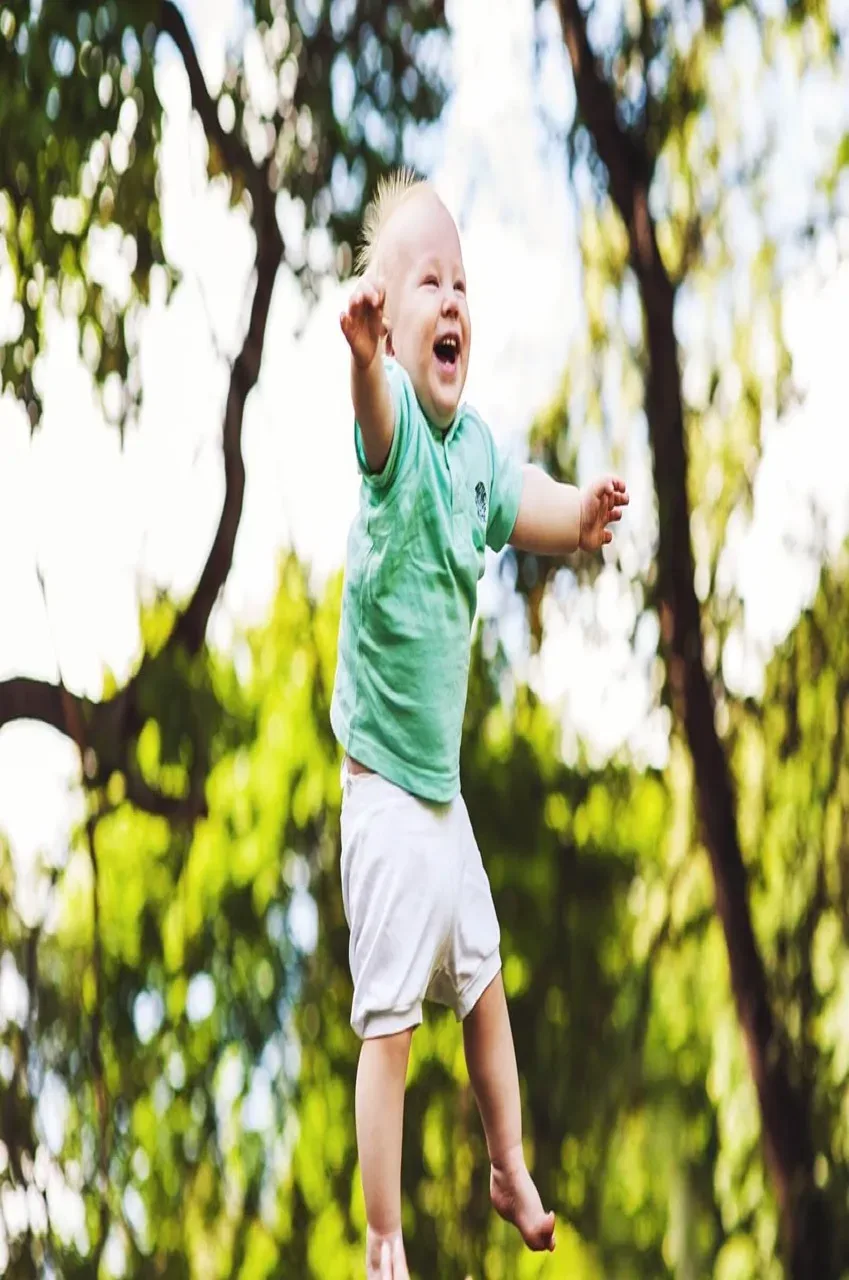 A happy moments with a boy