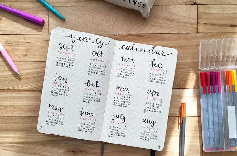 yearly calendar